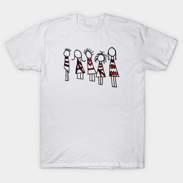 Five Sisters T-Shirt by dp